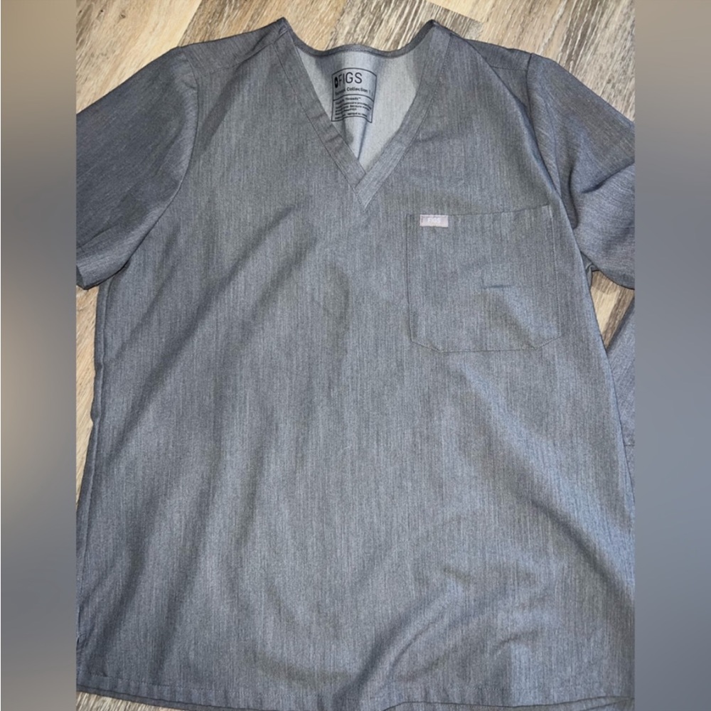 Women’s Figs Scrub Set Graphite Size Large Petite